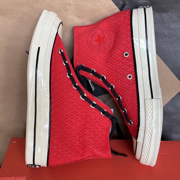 Converse Chuck 70 Zip Hi university red/black/egret WMNS - Picture 12 of 16